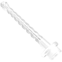 EXCEART Limpiador de Ducha Vaginal Jeringa Vaginal de Silicona Tubo de Purga Anal Suave Limpiador Anal Multiusos Unisex…